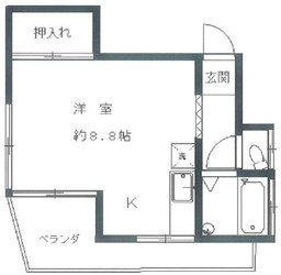 クロバーハウスの物件間取画像